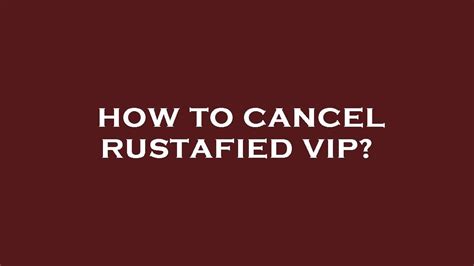 Servers with official status shouldn't be allowed to have VIP shit. . Rustafied vip